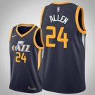Utah Jazz #24 Grayson Allen Navy Icon  Jersey