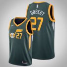 Utah Jazz #27 Rudy Gobert Green Earned Jersey