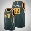 Utah Jazz #99 Jae Crowder Green Earned Jersey