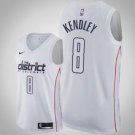 Washington Wizards #8 Tiwian Kendley White  Jersey City