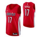 Washington Wizards #17 Isaac Bonga Red Earned Jersey