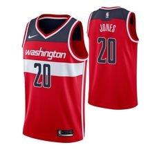 Washington Wizards #20 Jemerrio Jones Red Icon  Jersey