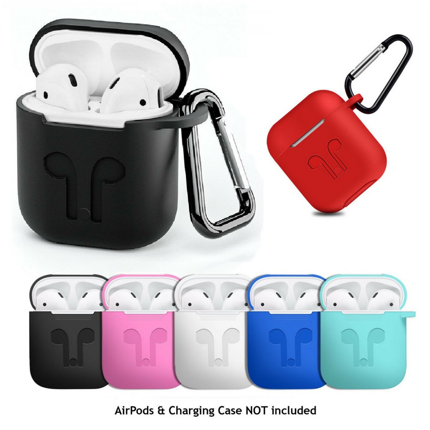 AirPods Silicone Case Cover Protective Skin for Apple Airpod Charging Case *NEW