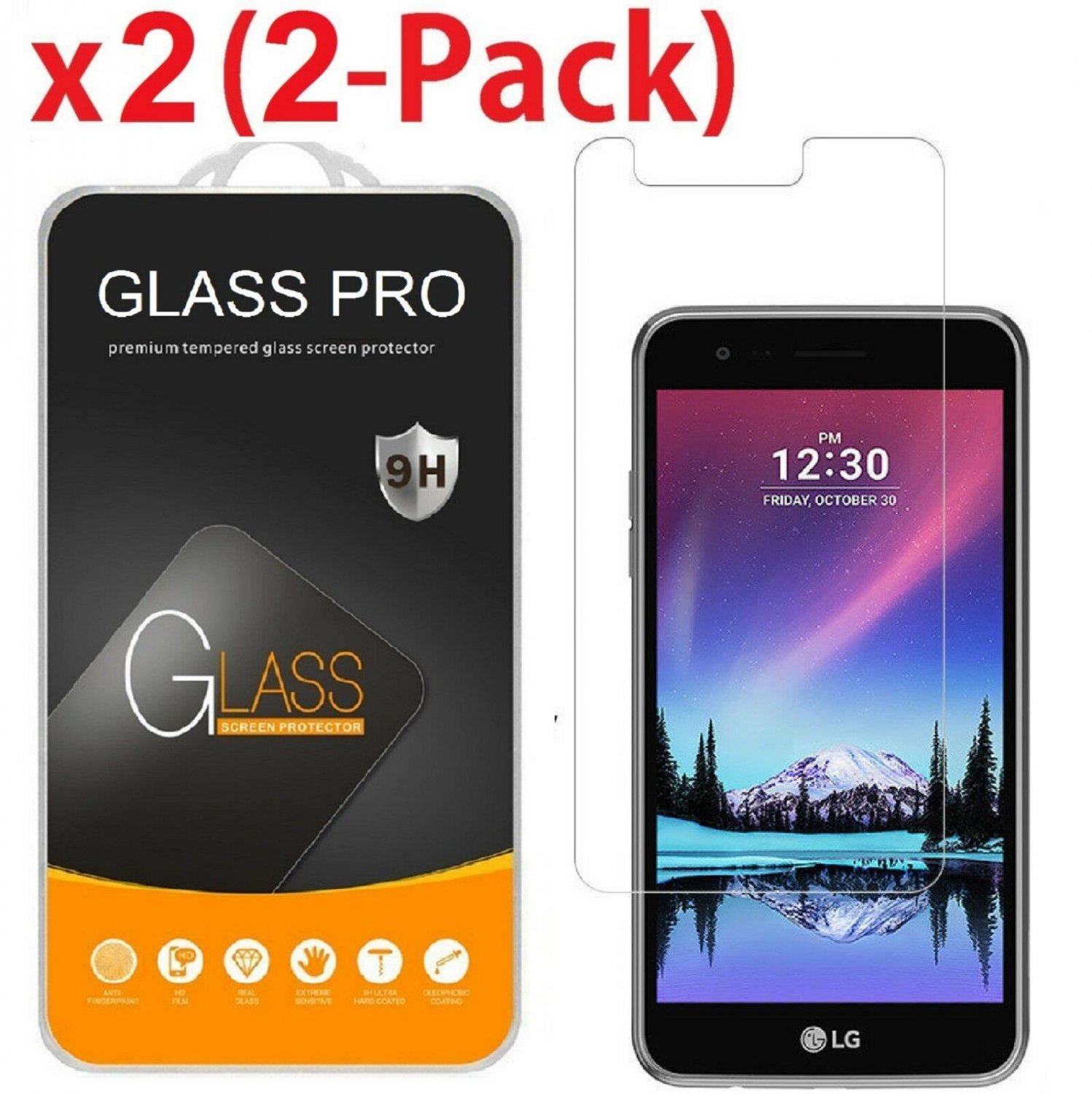 For LG Rebel 2/Fortune/Phoenix 3/Risio 2 Tempered Glass Screen Protector HD Film
