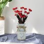 Vintage Garden Metal Flower Vases Home Wedding Artificial Flowers