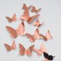 Butterfly Mirror Wall Sticker Art Removable Wedding Decoration Kids Room Decoration Sticker