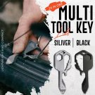 New Multi-Tool Key Multifunctional Key Pendant Wrench Set Universal Keys Gear
