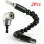 2X Right 105 Angle Drill Flexible Shaft Bit Kit Extension Screwdriver Bit Holder