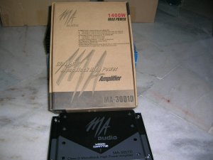 Original MA audio MA-3001D Monoblock