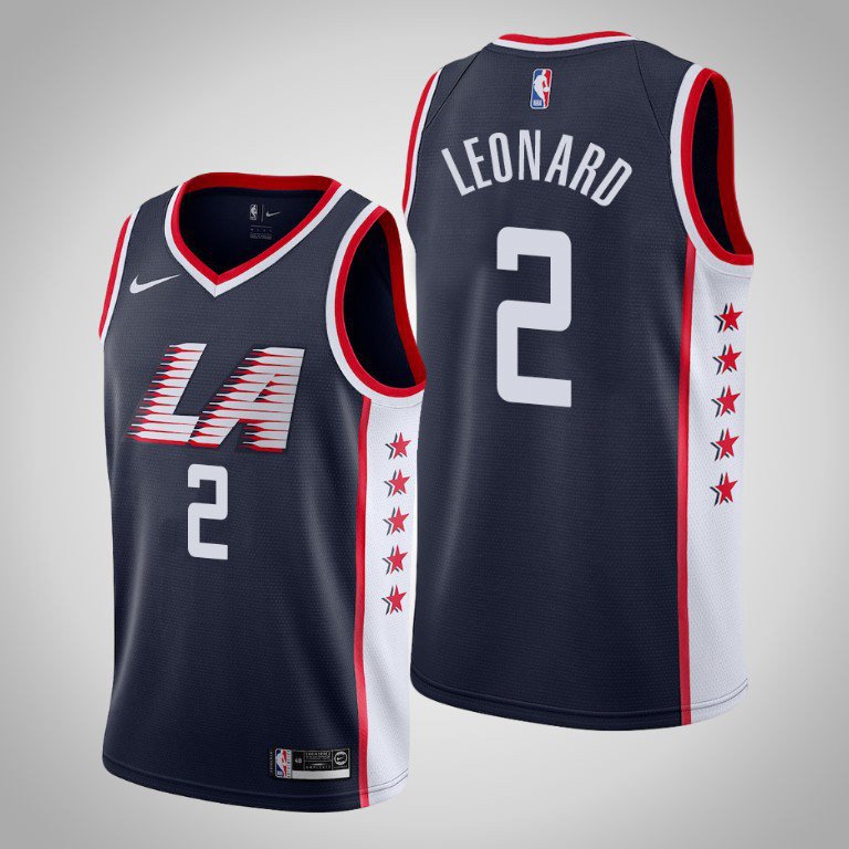 kawhi leonard city edition jersey clippers