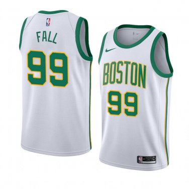 Men S Boston Celtics Tacko Fall 99 White City Basketball Jersey - roblox tacko fall jersey