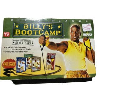 Billy Blanks - Billys Bootcamp Collection (DVD, 2005, 3-Disc Set)