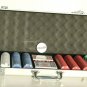 Texas Hold &acirc;��Em Dice Poker Chip Set with Cards and 496 Chips