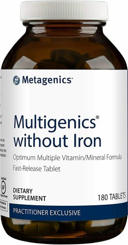Multigenics Multivitamin without Iron 180 Tablets