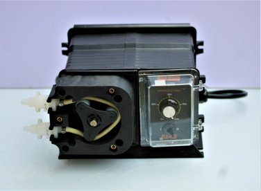 Flex-Flo A1N00F-4T-X Peristaltic Chemical Feed Pump, 2.3 GPD  Blue-White