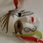 Two Clay Ceramic Face Mask Home Wall Décor
