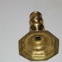 Andrea By Sadek Brass Candlestick Holder Sadek 7.5" Vintage Pair