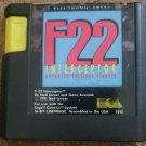 F22 Interceptor (Sega Genesis, 1991) Cartridge