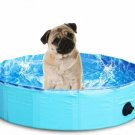 NHILES Portable Pet Dog Pool, 61" Bathing Tub, Indoor & Outdoor Foldable