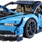 Technic Bugatti Chiron Blue Race Car Building blocks SHIPPING WORLDWIDE DHL
