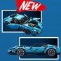 Technic Il Toro Azzurro Race Car Building blocks SHIPPING WORLDWIDE DHL