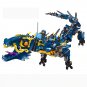 BLUE Ninja Mech Dragon NinjaGo Series  Building Blocks