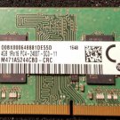 Samsung 4GB PC4-19200 DDR4-2400 non-ECC CL17 260-Pin SoDimm M471A5244CB0-CRC