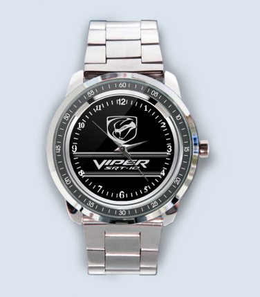 Dodge car Viper Racing Design Custom Design Sport Metal Watch, Yellow, art  deco, Watches - Amazon Canada