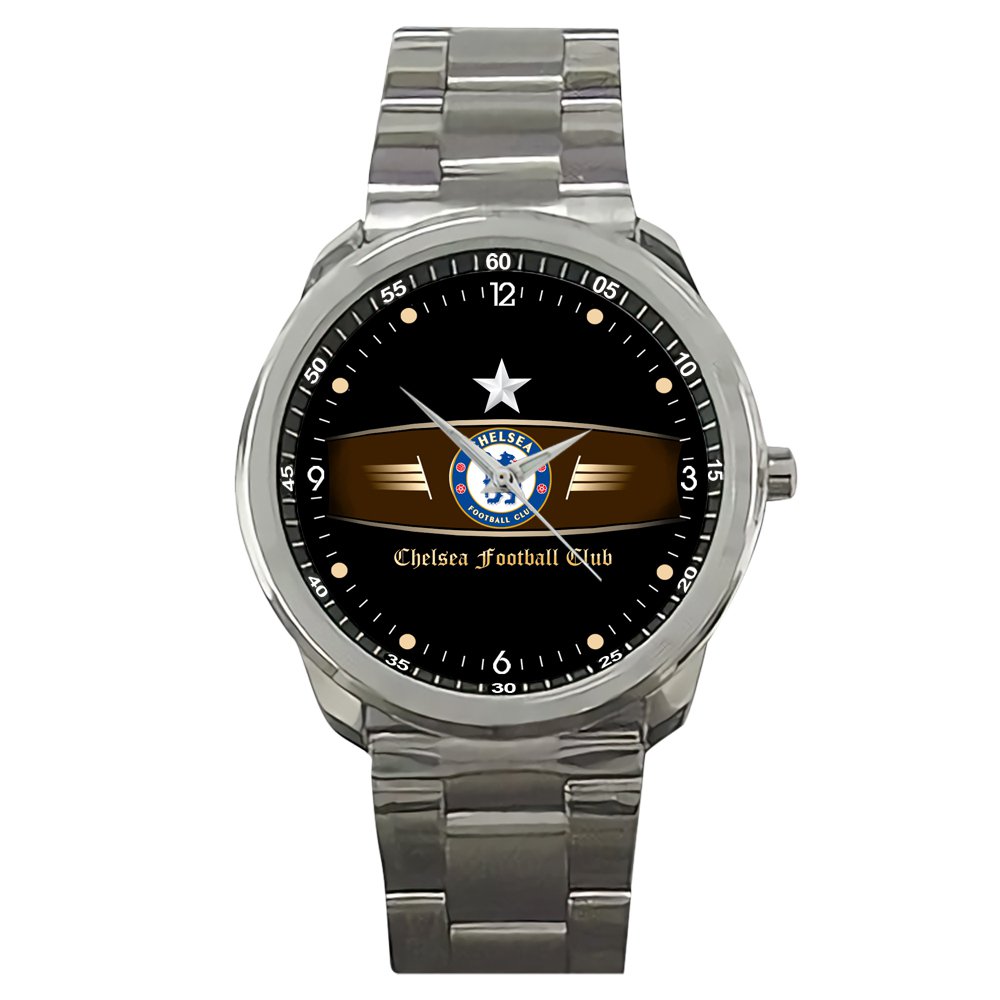 New FC Chelsea Football Custom Stainless Steel Wrist Watch