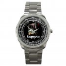 New Krampus Movie Logo Custom Stainless Steel Wrist Watch