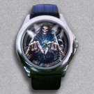 New Hell Rock Skull Leather Wrist Watch
