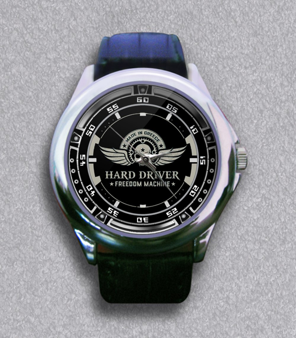 New Hard Driver - Freedom Machine Leather Wrist Watch