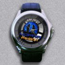 New Mopar Automobiles Logo Leather Wrist Watch