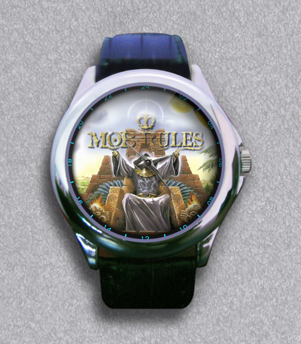 New Mob Rules Temple Of Two Suns Leather Wrist Watch
