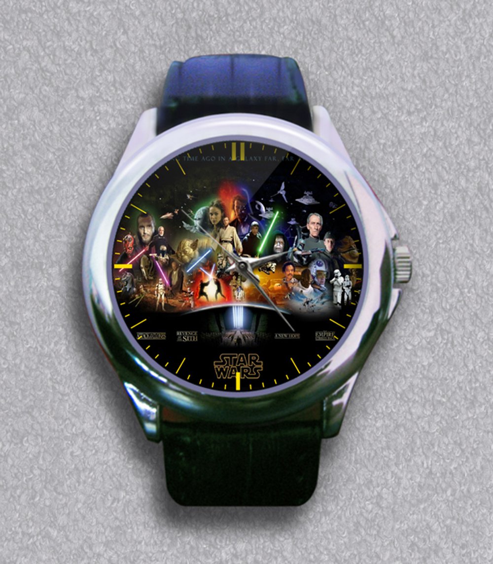 New Star Wars All Characters Leather Wrist Watch