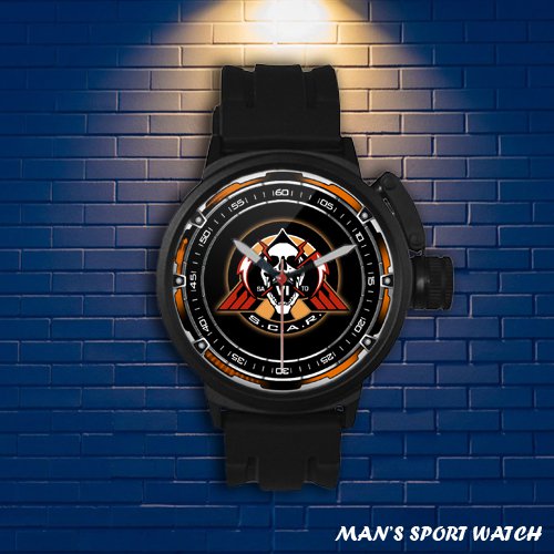 Brand New Space Combat Air Recon Logo Custom Man's Sport Watch by Awalwatchshop