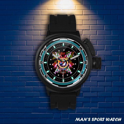 Brand New Hawkwind In Search Of Space LP Custom Man's Sport Watch by Awalwatchshop