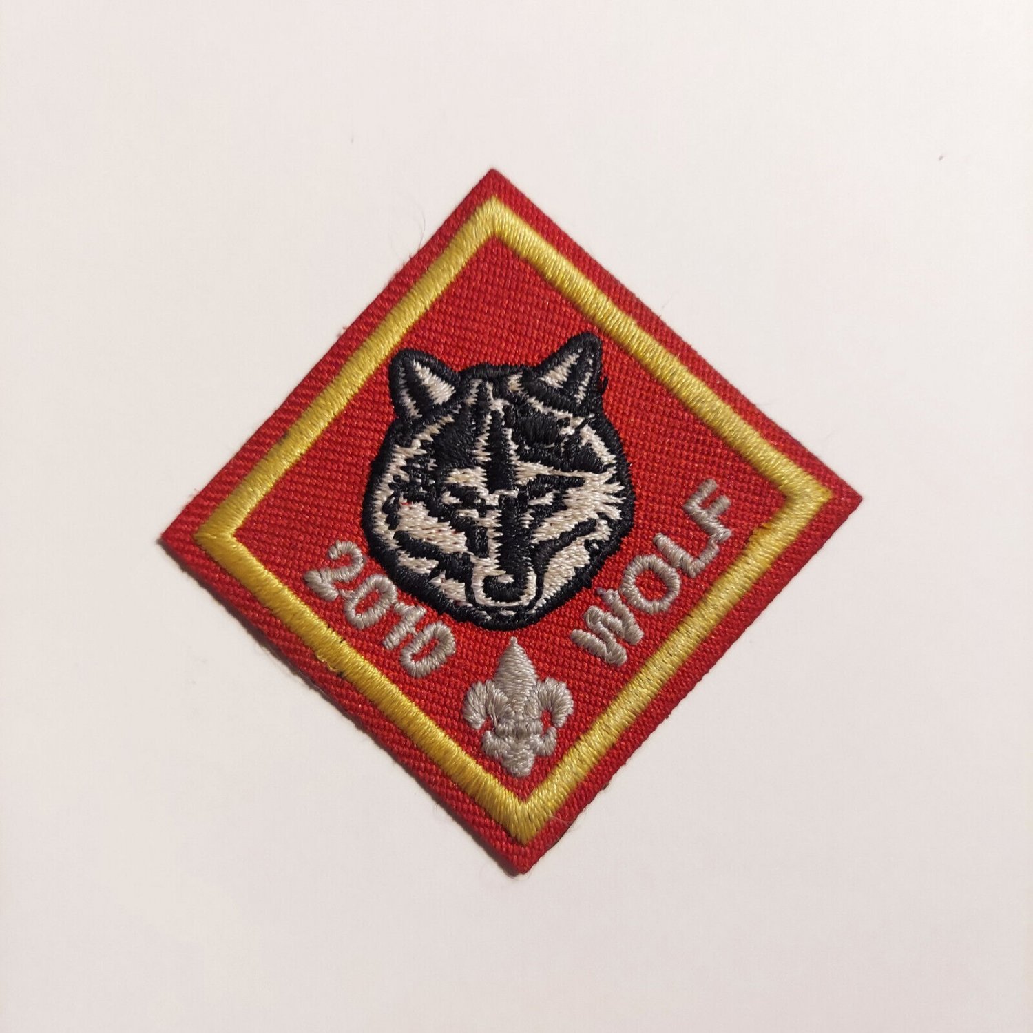 Boy Scouts BSA Cub Scout Wolf 2010 Rank Patch Emblem