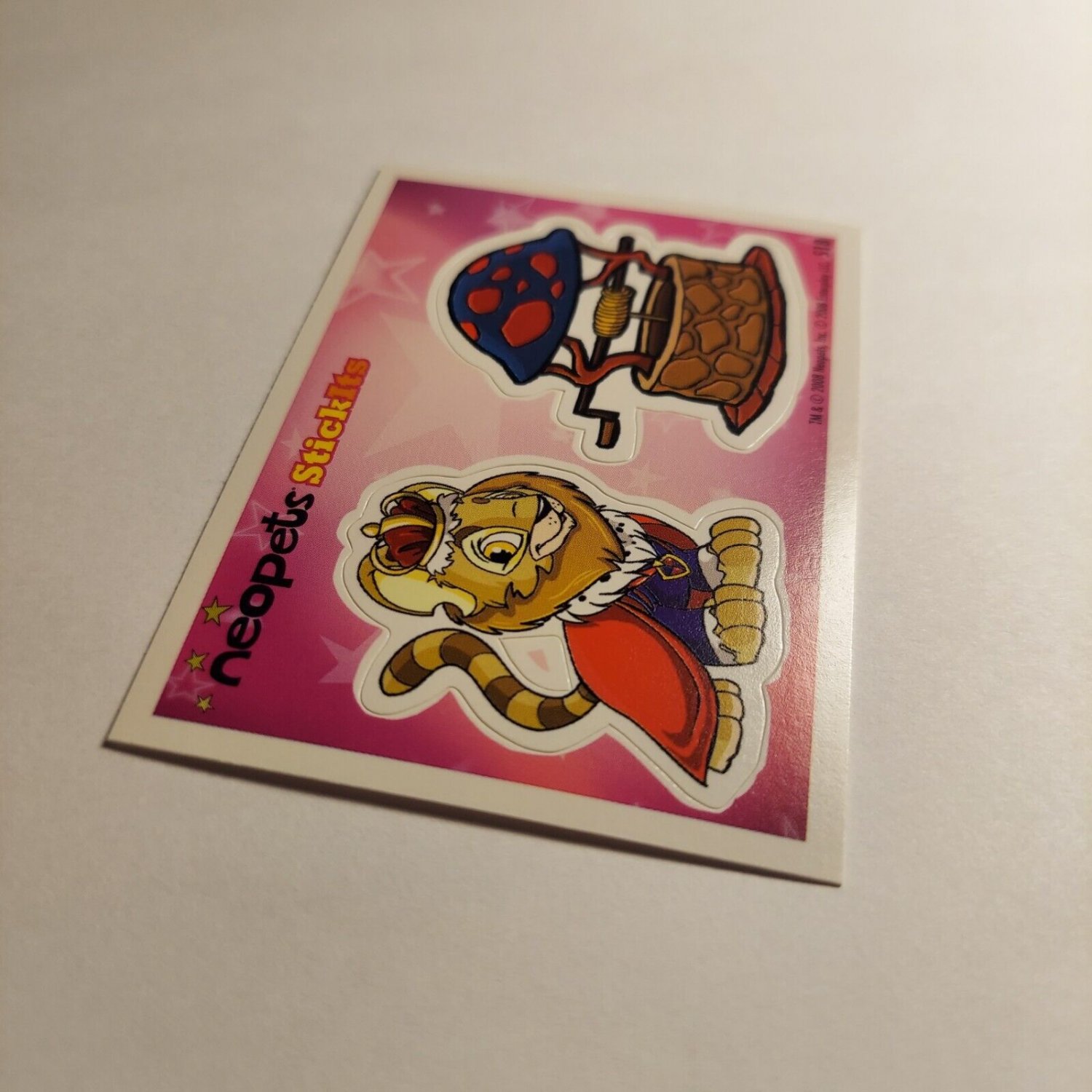 Neopets Enterplay Trading Card Fun Pak Single StickIts S18 Wishing Well