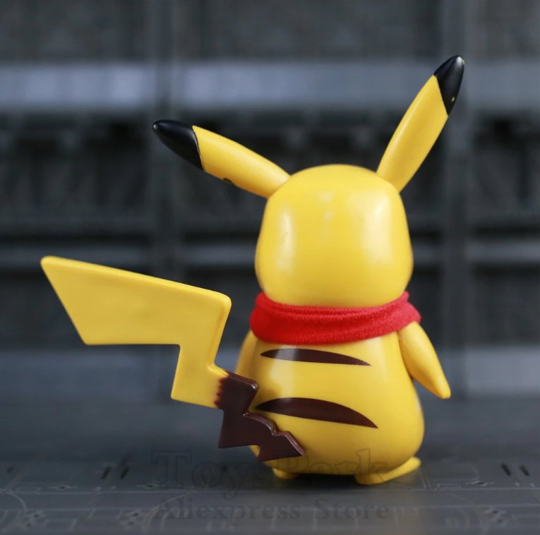 creepy pikachu figure