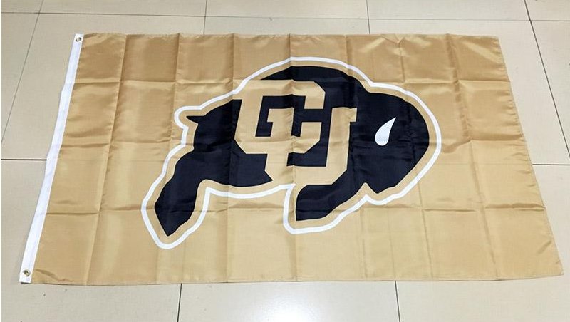 Flag Of Ncaa Colorado Buffaloes Newly Polyester Flag Banner 3ft5ft