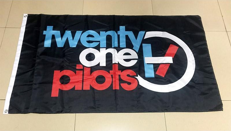 Flag of Twenty One Pilots Flag banner 3ft*5ft