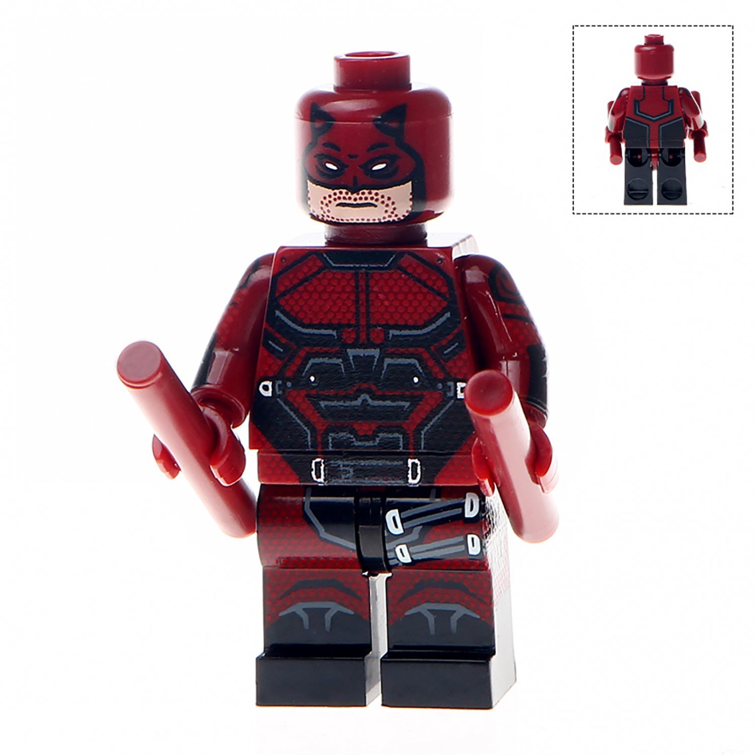 Minifigure Daredevil Marvel Super Heroes Compatible Lego Building Block Toys