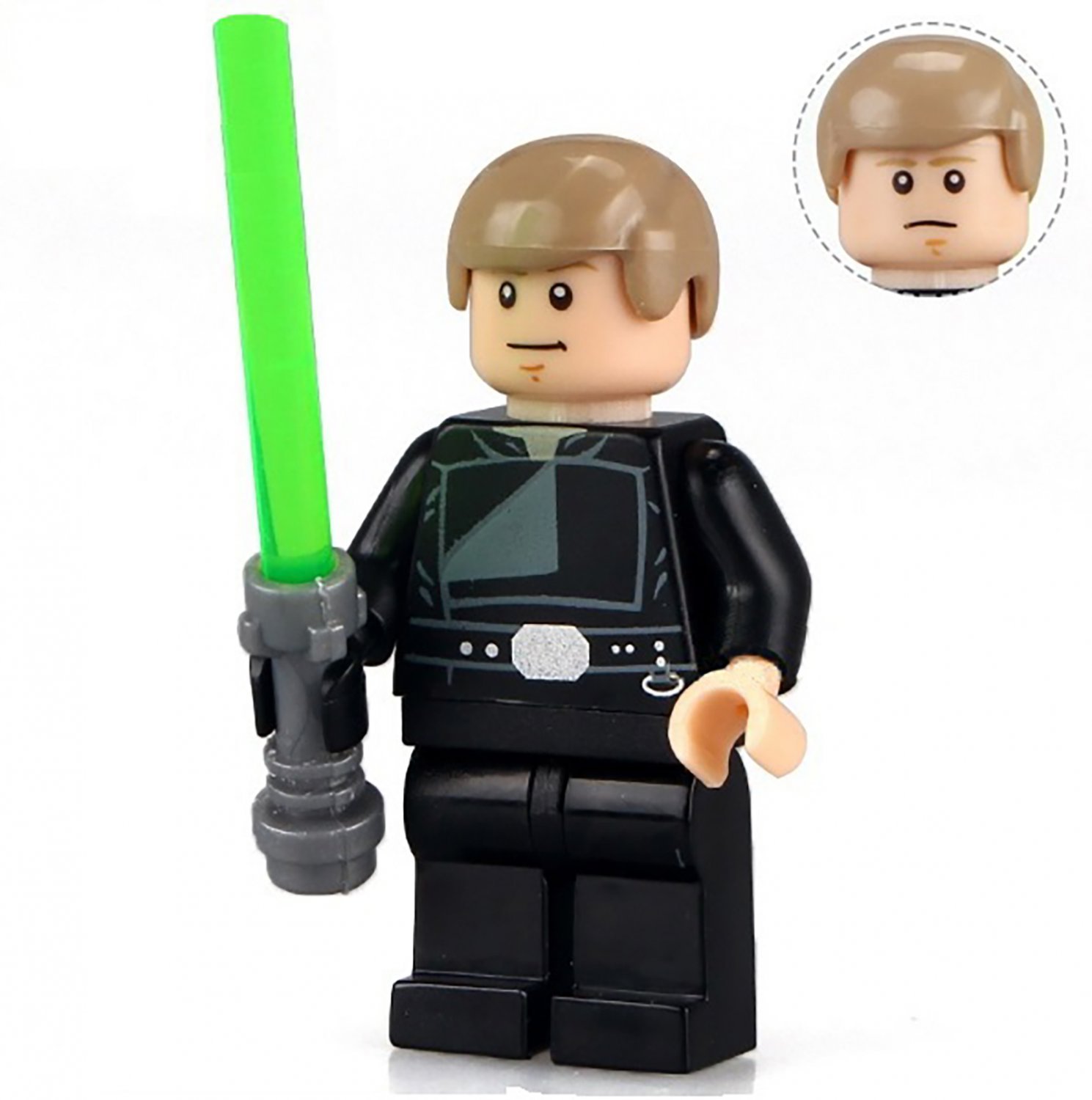 lego luke skywalker hair piece