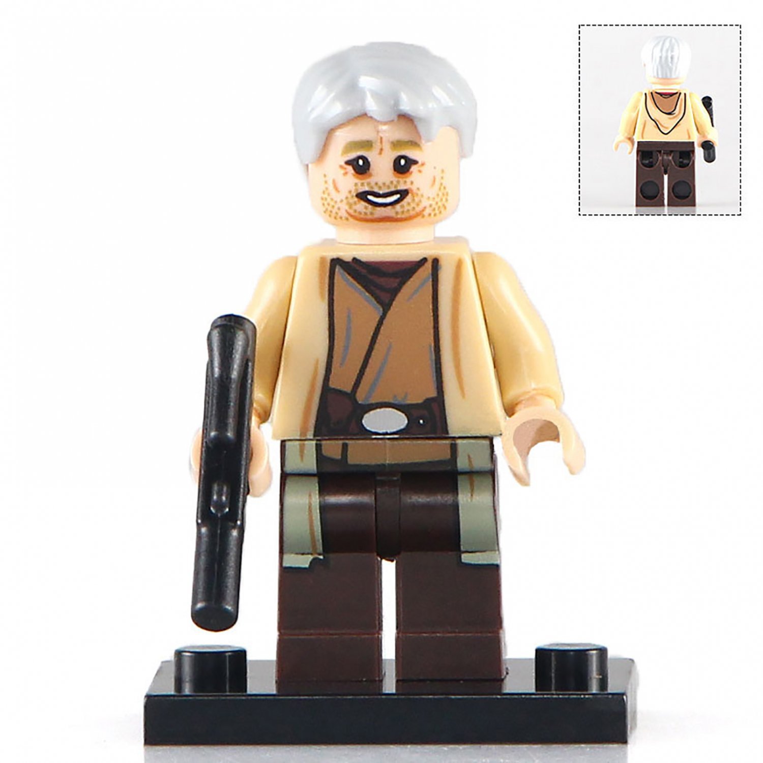 Minifigure Owen Lars Star Wars Compatible Lego Building Block Toys