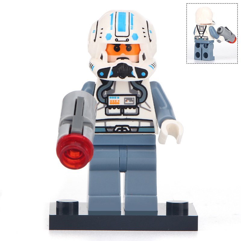 Minifigure Captain Jag Star Wars Compatible Lego Building Block Toys