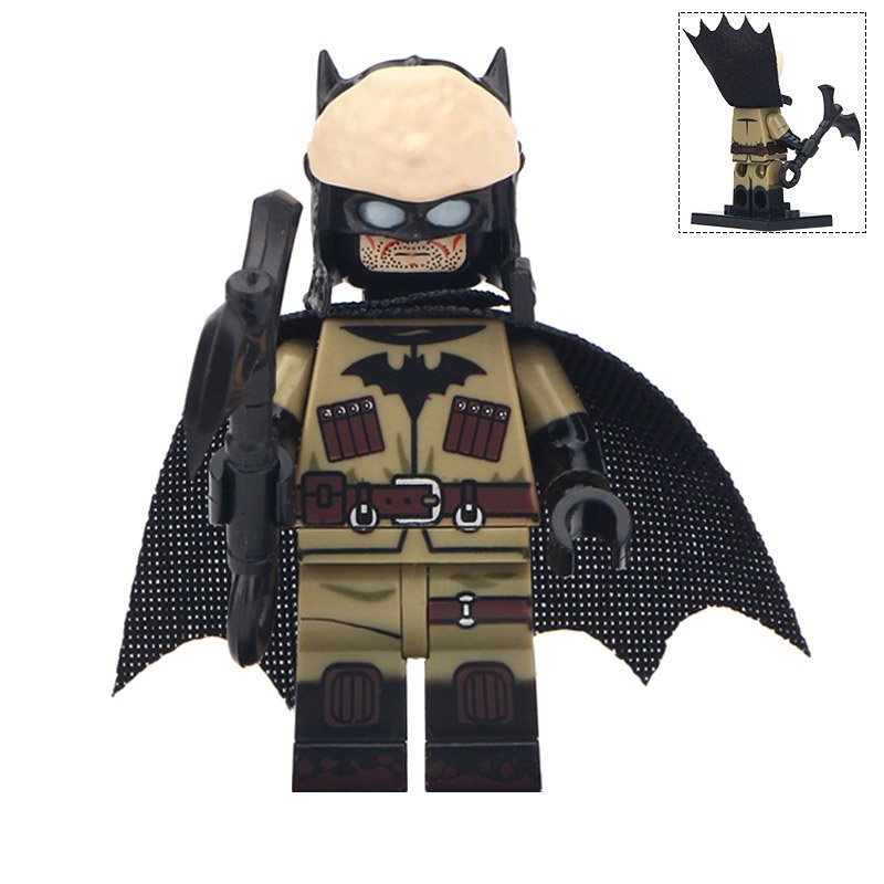 Minifigure Red Son Batman DC Comics Super Heroes Compatible Lego Building Blocks Toys
