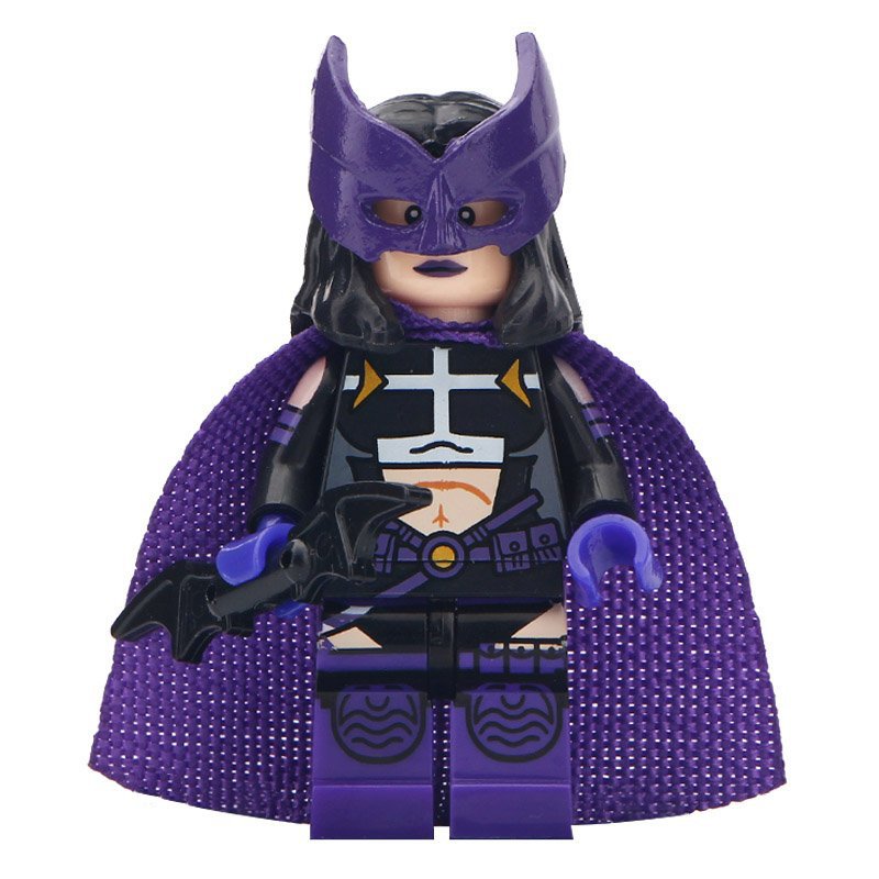 Minifigure Huntress from Batman Movie DC Comics Super Heroes Compatible Lego Building Blocks Toys