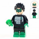 Minifigure Green Lantern Black Costume DC Comics Super Heroes Compatible Lego Building Blocks Toys