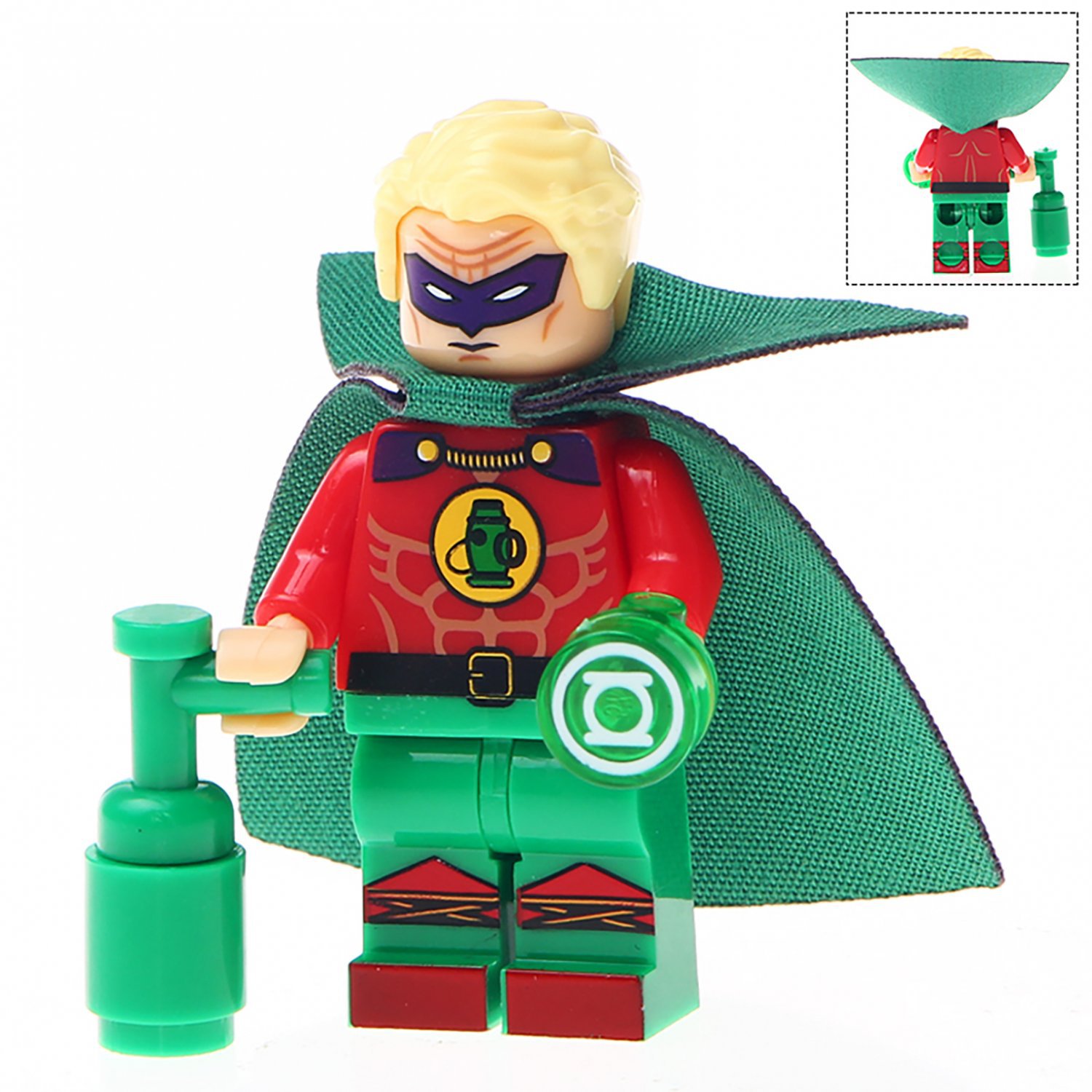 lego red lantern minifigure